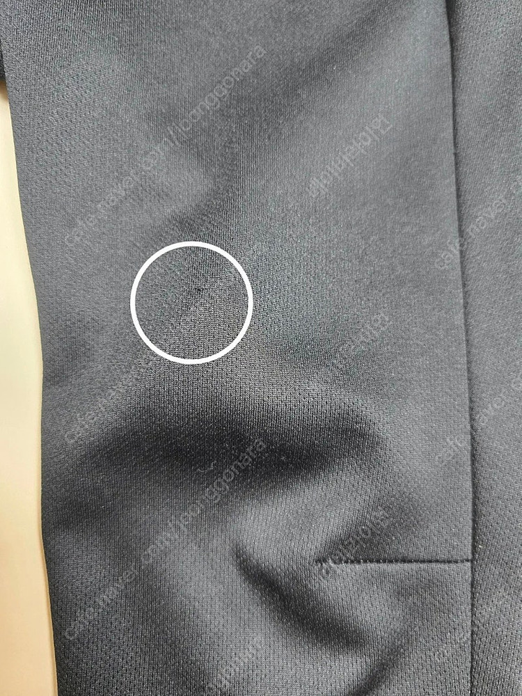 블랙야크 키즈 7부 팬츠 120사이즈 블랙 이미지