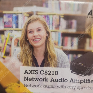 AXIS C8210 네트워크 오디오 앰프 미사용 미개봉 제품