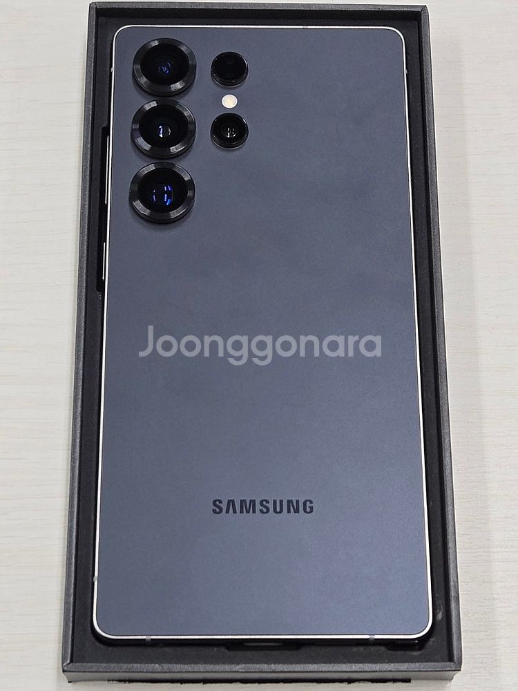 갤럭시 S25울트라 티타늄블랙색상 256용량 새상품컨디...--2