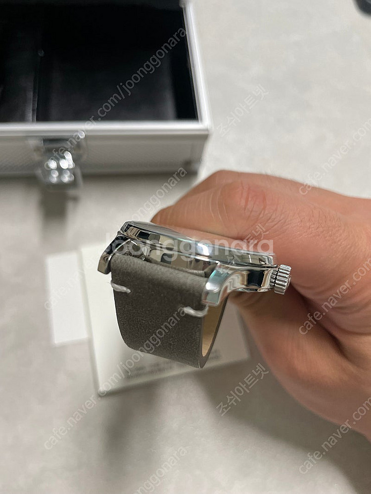 스토바 마린 아라빅 구형 로고 40mm 오토매틱--5