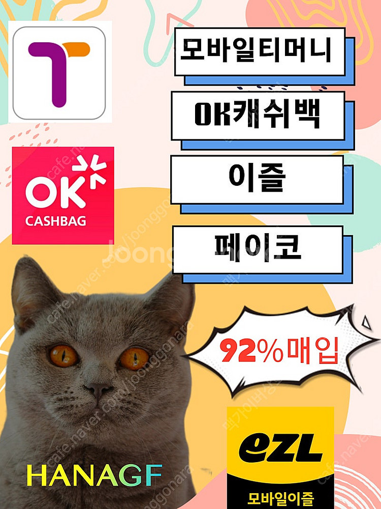 티머니 / 머니트리 / 이즐 / 롯데포인트 특가매입중--0