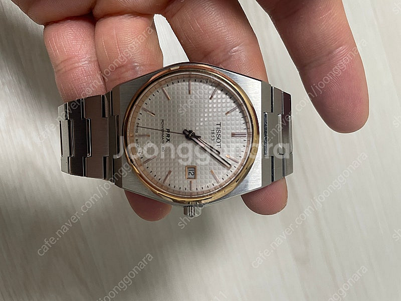 Prx 40mm 오토매틱 자개다이얼&로골 팝니다--0