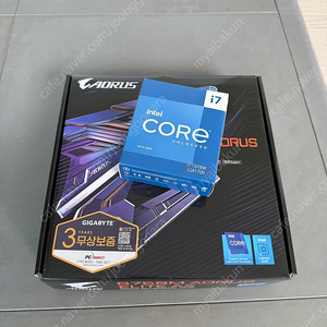 13700k + b760m aorus elite ax wifi 팝니다