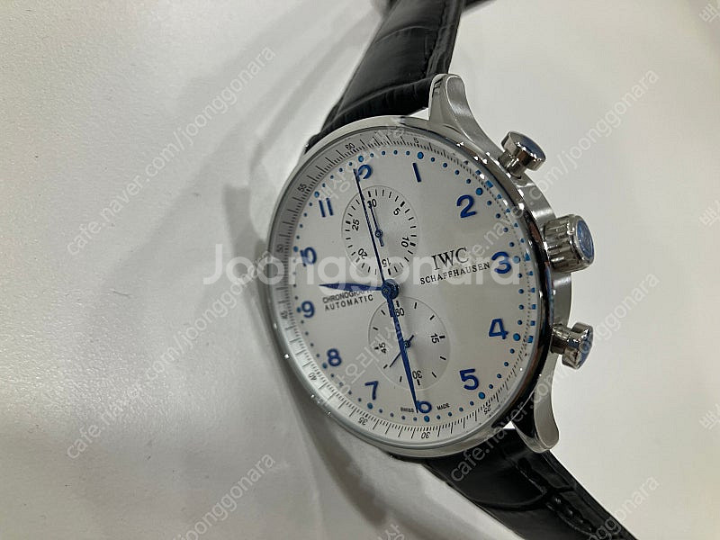 IWC 포르투기저 블루핸즈 (미사용 새제품)--4