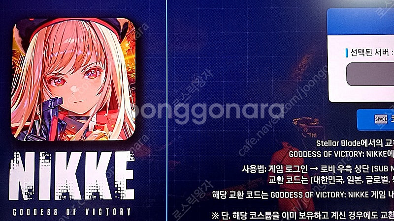 스텔라 블레이드 니케 코드 팝니다--0