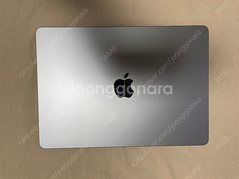 애플 맥북에어 M2 스페이스그레이 풀박 S급 (애플케어...--1