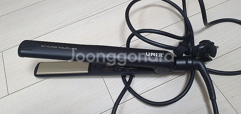 유닉스 세라믹 헤어 매직기 UCI-A2521 고데기 판...--0