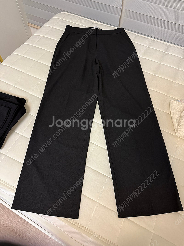 라이크유 여름 슬랙스 라지사이즈 블랙--0