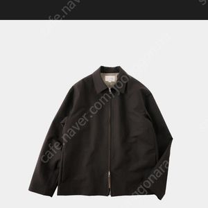 스틸바이핸드 더블 클로스 집 블루종 3사이즈 다크브라운