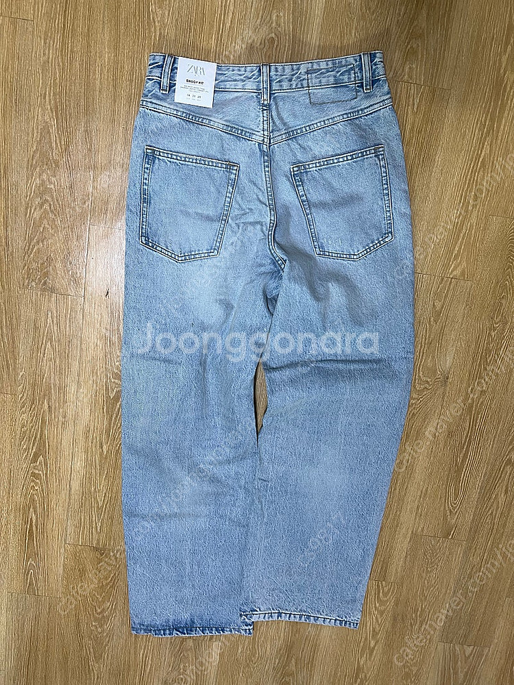 자라 배기핏 청바지 28--1