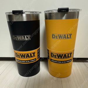 월트 텀블러 2종 새제품 600ml 용량