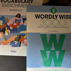 폴리교재wordlywise book2,vocabulary enricment 새상품