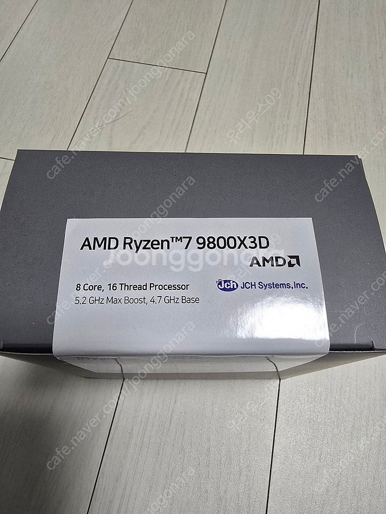 AMD 라이젠 9800X3D 멀티팩 미개봉 판매--0