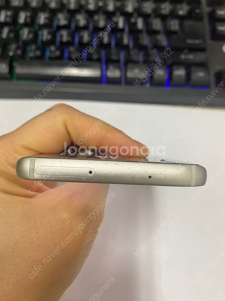 191808 갤럭시S7 실버 32GB 뒷면약파손+기능O...--4