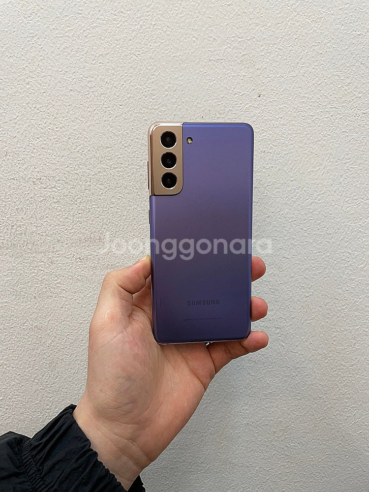 갤럭시S21 팬텀바이올렛 256GB 무잔상 상태좋은 중...--1