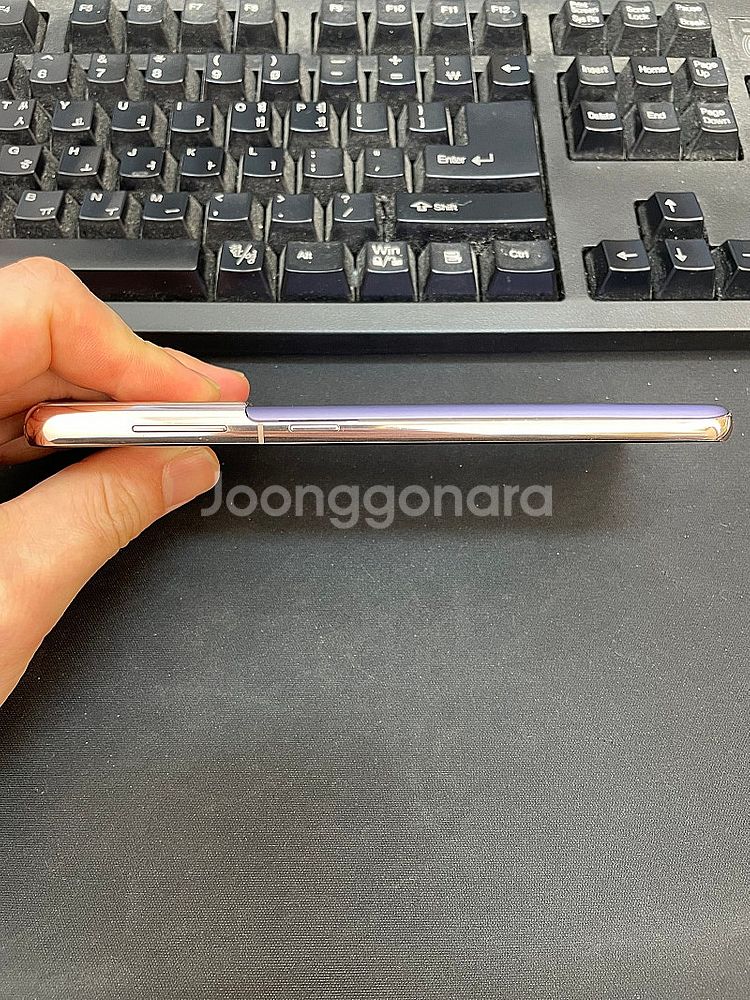 갤럭시S21 팬텀바이올렛 256GB 무잔상 상태좋은 중...--4