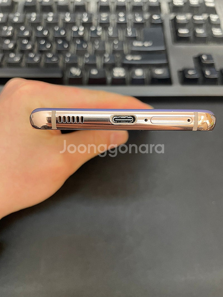 갤럭시S21 팬텀바이올렛 256GB 무잔상 상태좋은 중...--5