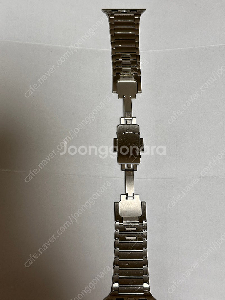애플 정품 애플워치 스트랩 링크브레이슬릿 실버 42mm--4