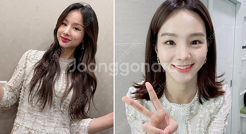 에스블랑 원피스 셀프웨딩 돌잔치 2부 드레스 한지민 이...--1