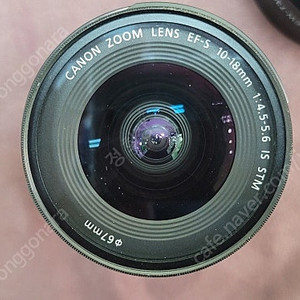케논 줌렌즈 EF-S 10-18mm IS STM 깨끗한 렌즈 팔아요