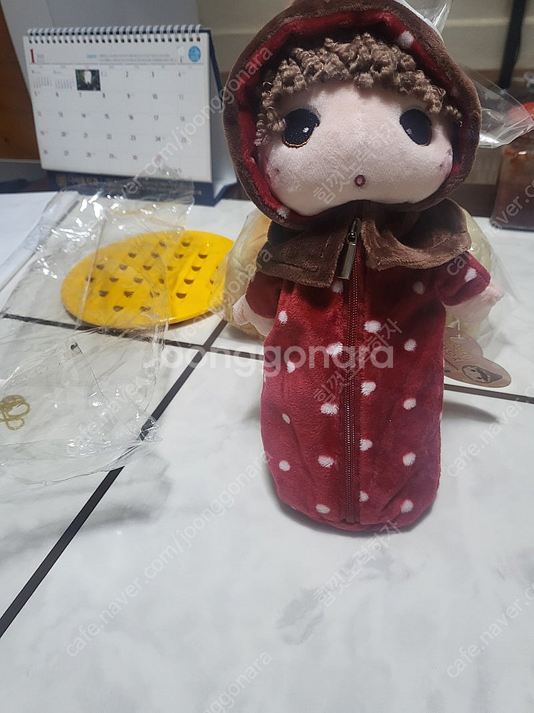 미사용 인형필통파우치--0
