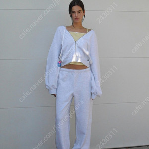 로우클래식 LC 소프트 스웻팬츠 라이트 멜란지 그레이 스몰 판매 LC SOFT SWEATPANTS_LIGHT MELANGE GREY