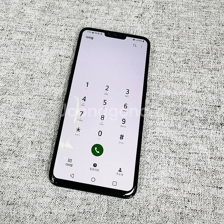 기능정상 외관깔끔 LG V50 블랙색상 128G 7만원...--8