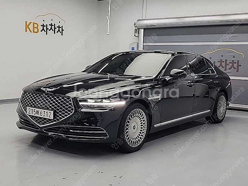 제네시스 G90 중고 제네시스 중고 가격 검정색 202...--2