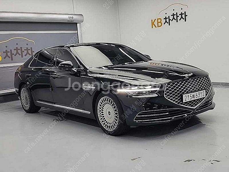 제네시스 G90 중고 제네시스 중고 가격 검정색 202...--5