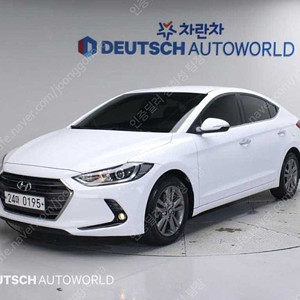 아반떼 중고 아반떼 AD 중고차 흰색 2016년식 1.6 GDI 모던 법인차량 할부가능
