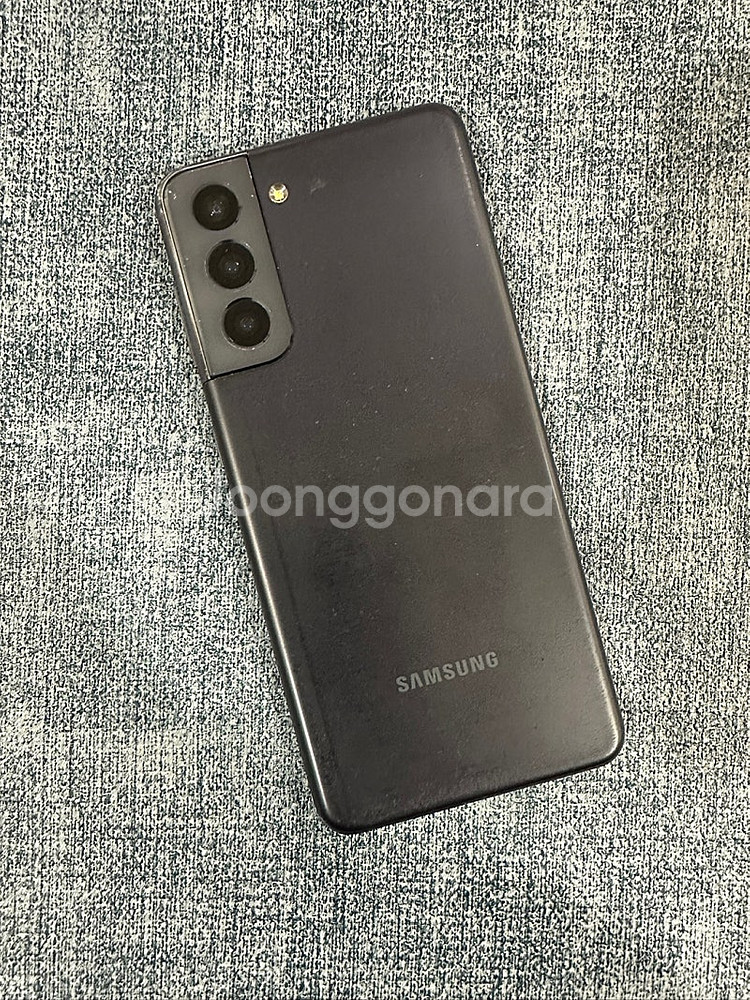 갤럭시S21 256G 블랙 21년 5월개통 약잔상 16...--0