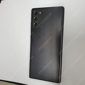 029108 갤럭시노트20 블랙 256기가 SK 무잔상A급 메인폰 자녀폰 추천 18만원