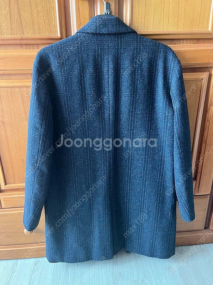 마인드브릿지 체크 롱코드(진한 그레이, 100, 거의 ...--1
