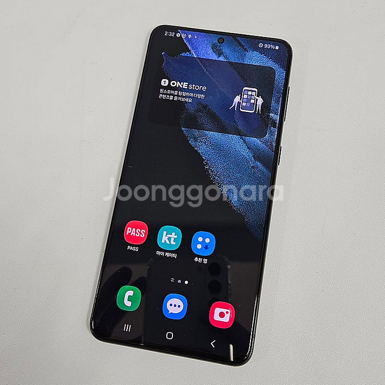 G996 ] 갤럭시 S21플러스 블랙 256기가 17....--4