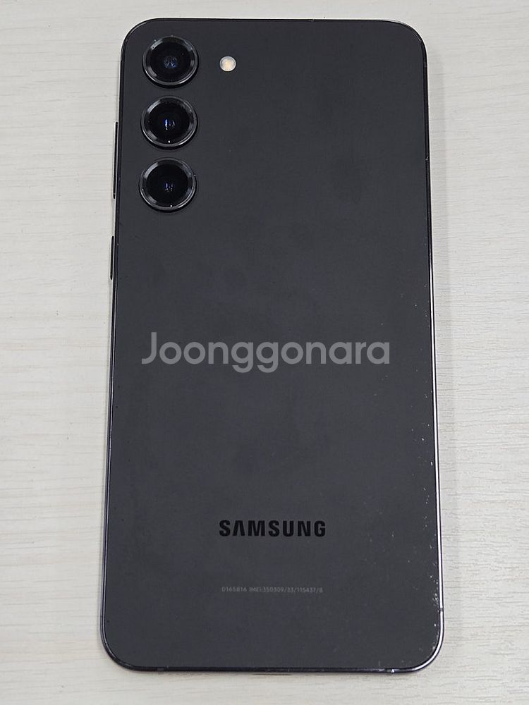 갤럭시 S23플러스 블랙색상 256용량 외관상태좋은 미...--6