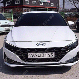 아반테 중고 시세 중고 아반테 CN7 하이브리드 중고 흰색 2021년식 81,794km 모던 수원중고차