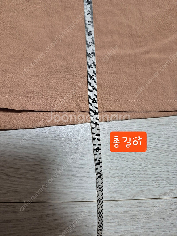 미니멈 나일론 레이온 바스락 블라우스--8