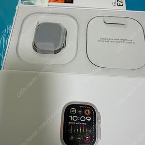 방금 개봉한 애플워치울트라2