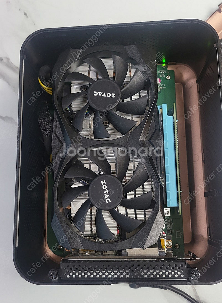 마지막네고)조텍 AMP BOX MINI+GTX1060--2