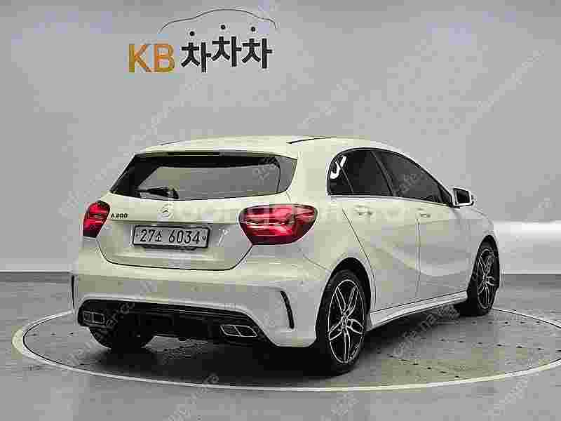 벤츠 A클래스 중고 A클래스 벤츠 중고 흰색 2018년...--4