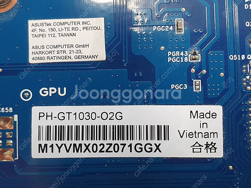 ASUS PH 지포스 GT1030 그래픽 카드--1
