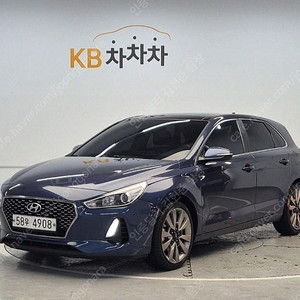 현대 i30 중고 i30 파란색 2018년식 1.6 터보 스포츠 프리미엄 중고차구매