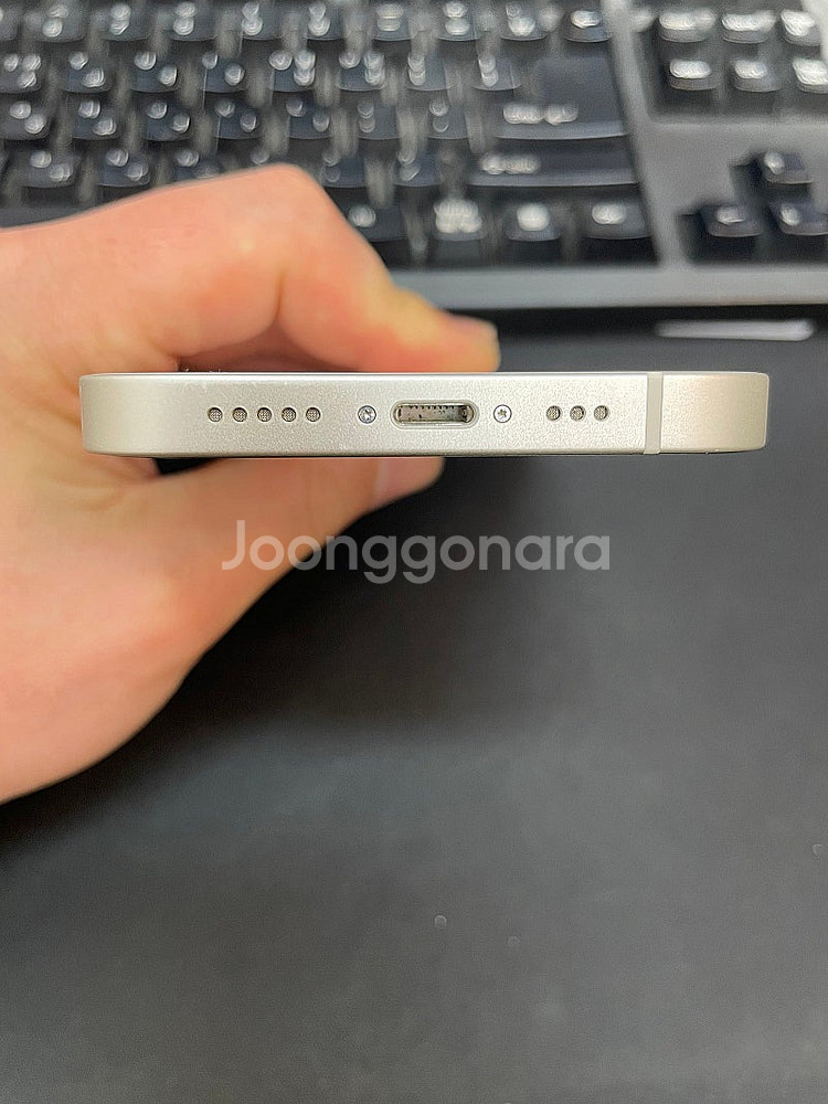 아이폰14 화이트 128GB 배터리88% 상태좋은 중고...--5