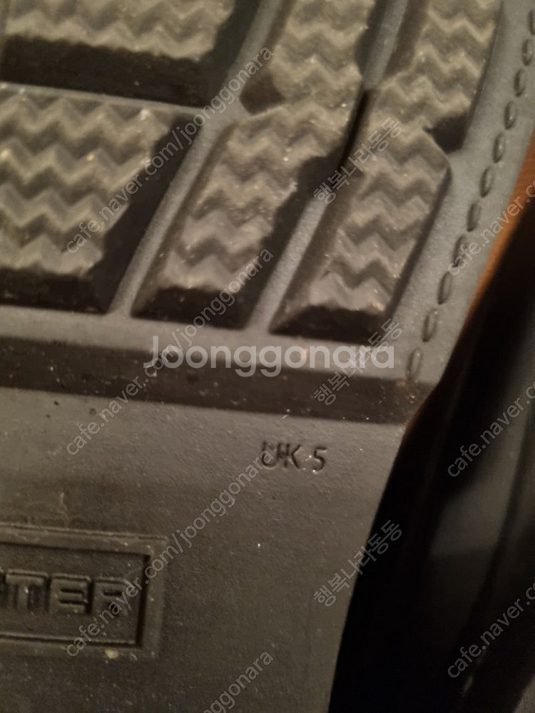 헌터 레인부츠 스티치 첼시부츠 블랙--3