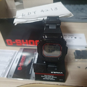 지샥 GW-M5610U-1CF 빨테 커스텀 시계 팜