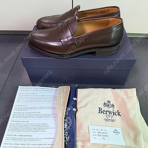 버윅 9628 다크브라운 UK7.5 미착용 새제품, 신세계 강남점