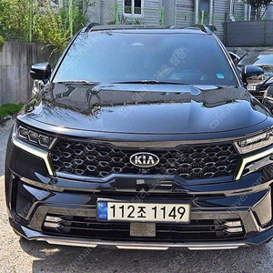 쏘렌토 중고 가격 쏘렌토 하이브리드 중고 쏘렌토 중고차 검정색 2021년식 59,634km HEV 1.6 2WD 그래비티 개인사업자 차량구매