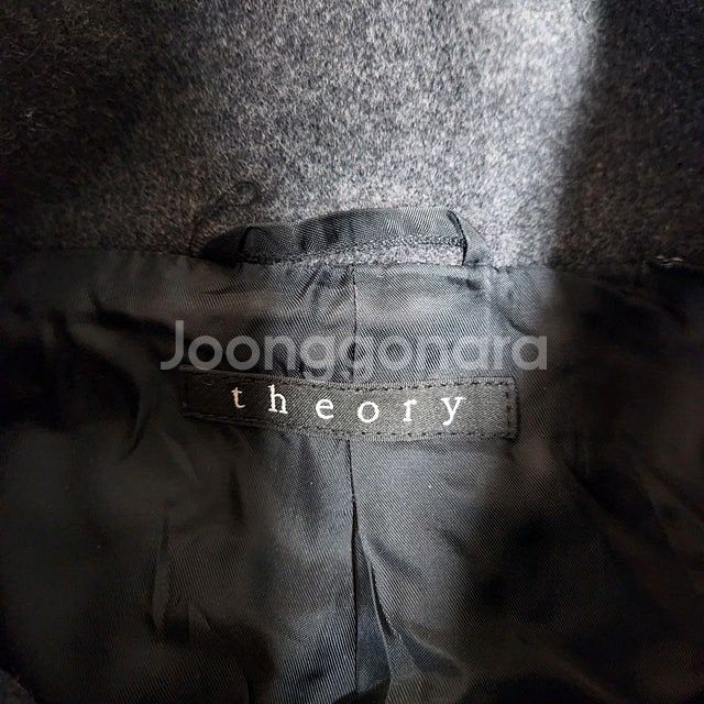 [S] Theory 띠어리 벨빈코트, 차콜그레이, 깨끗...--3
