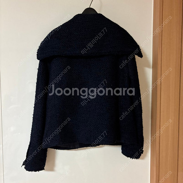 아상블라주 제작 아상 세일러 트위드 자켓 하객룩 올드머...--6