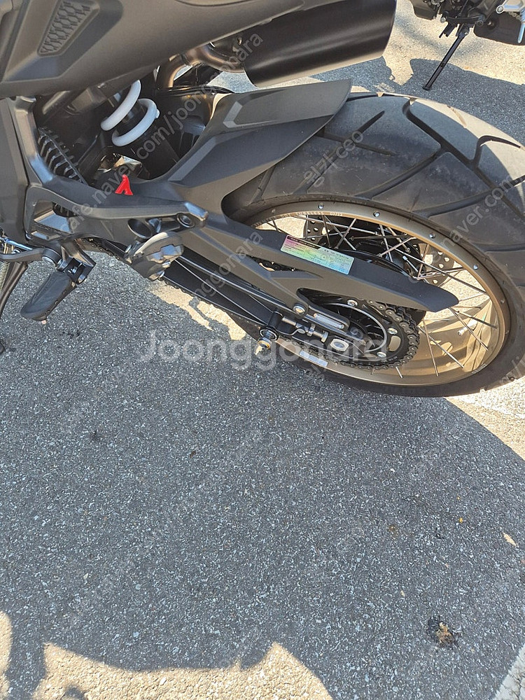 바이크 쿼터급 존테스 350GK 24년식 오토바이 판매--6